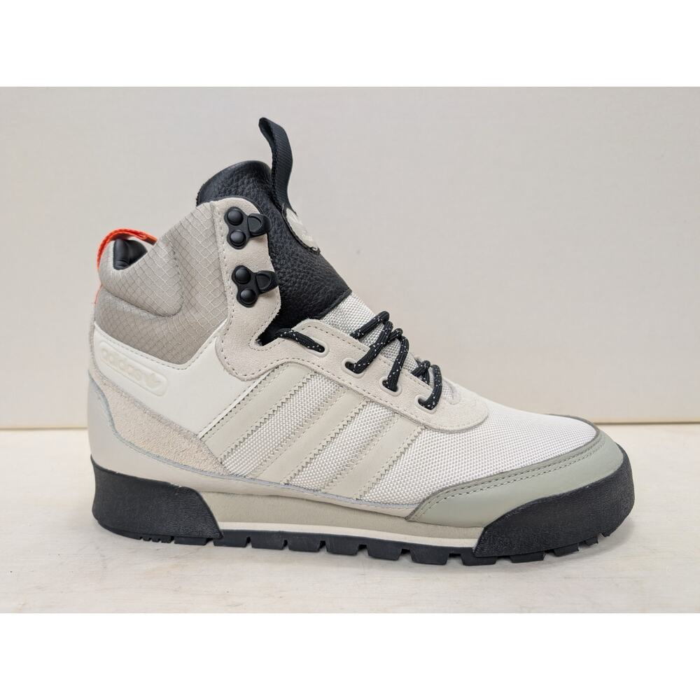 adidas Mens Hiking Boots EE5526 White Black Orange Baara Sesame Size 7